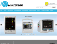 Tablet Screenshot of multinfor.pt